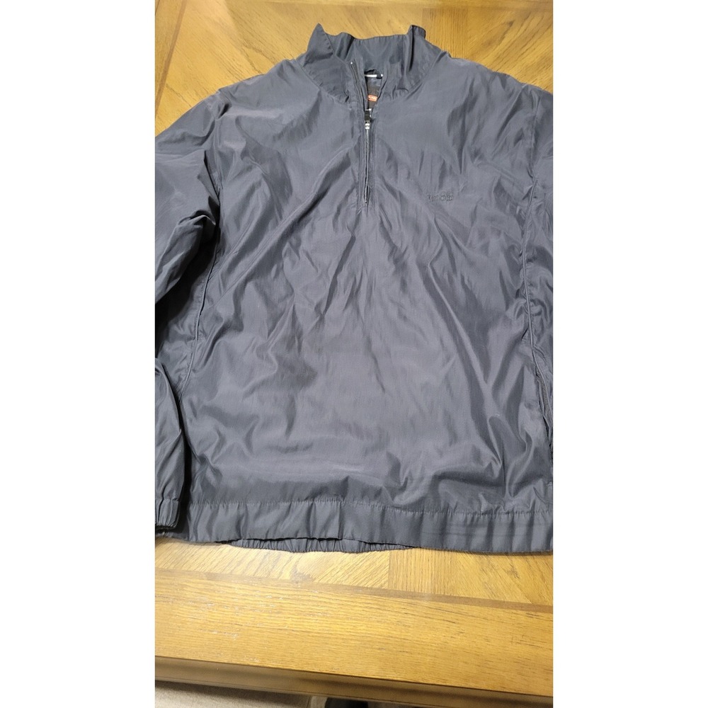 IZOD XFG Mens XXL Navy Blue Quarter Zip Golf‎ Windbreaker Jacket Pullover